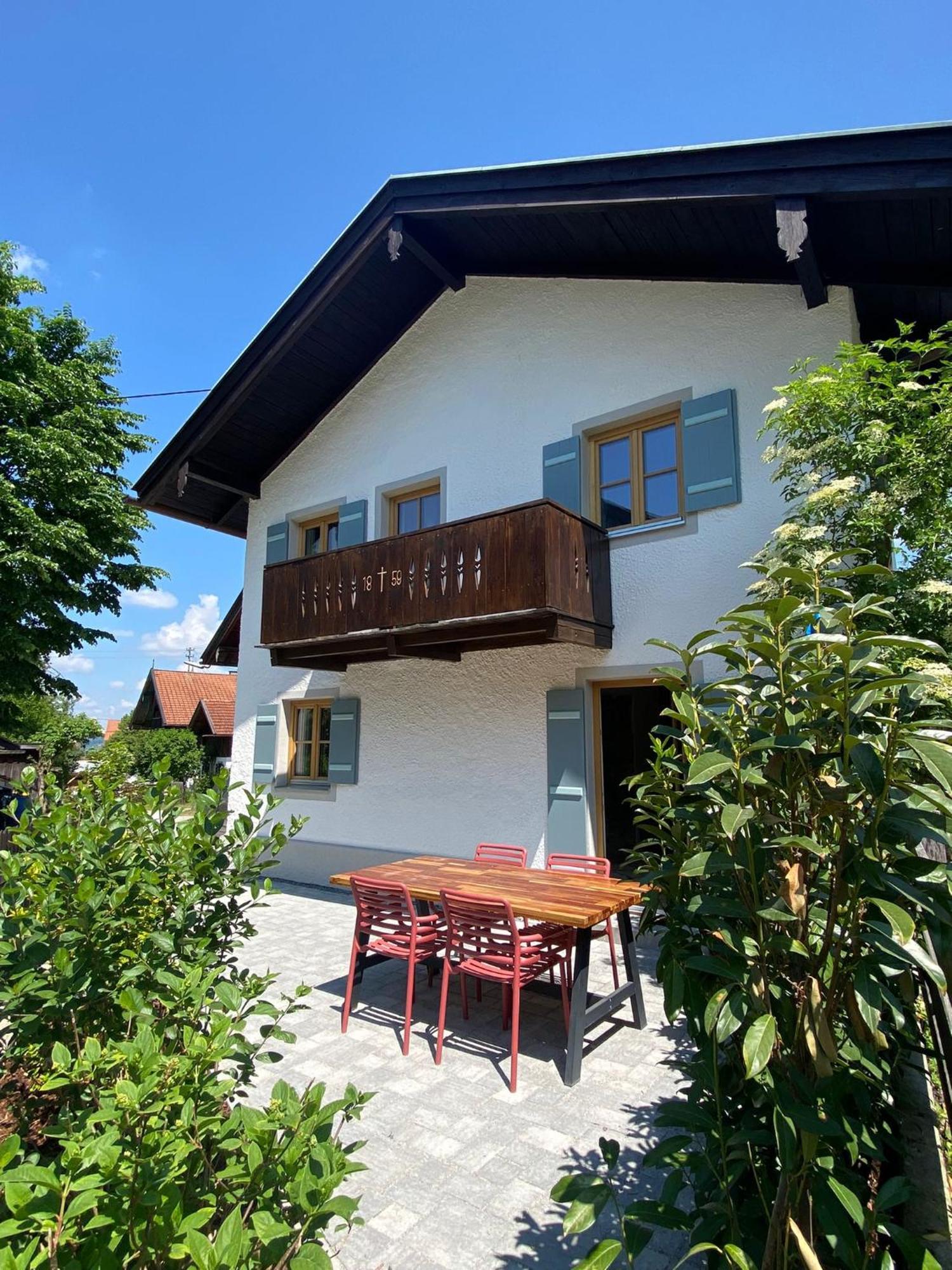 Neu - Ferienhaus Moritz & Josie Zur Alleinnutzung Ohlstadt Exterior photo
